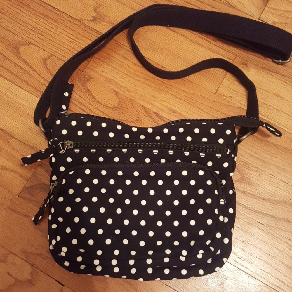 Mossimo Supply Co polka dot purse crossbod…